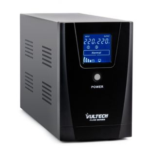 UPS 1000VA Gruppo Di Continuità Vultech UPS1000VA-PURE Line Interactive Con Ond…