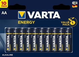 Varta Energy 4106 - Double Blister - Batteria 10 x tipo AA - Alcalina