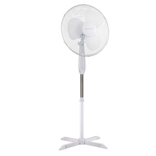 Ventilatore da terra - con piantana - 3 velocità - 40 W - pala diametro 40 cm -…