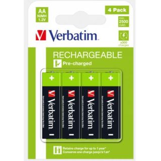 Verbatim Premium - Batteria 4 x AA / HR6 - NiMH - (ricaricabili) - 2500 mAh