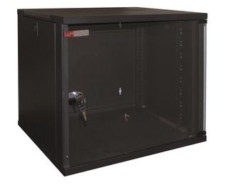 WP RACK RWA Series - Armadio - montaggio a parete - nero, RAL 9005 - 9U - 19"