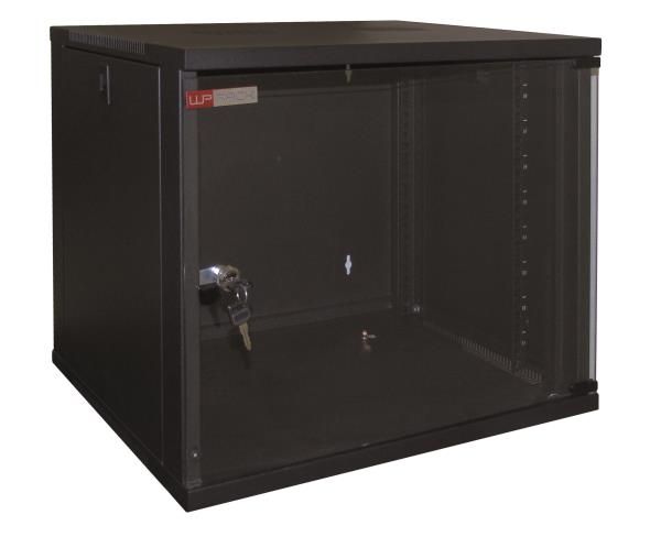 WP RACK RWA Series - Armadio - montaggio a parete - nero, RAL 9005 - 9U - 19"