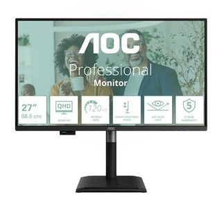 AOC Q27P4CV, 68,6 cm (27ʺ), 2560 x 1440 Pixel, Quad HD, LED, 4 ms, Nero