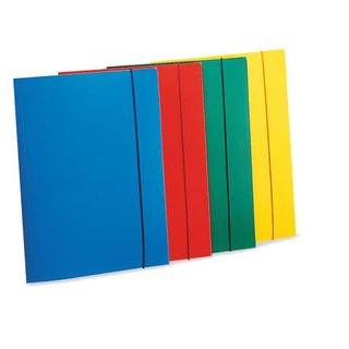 CARTELLA 3 LEMBI C/ELAST GIALLO