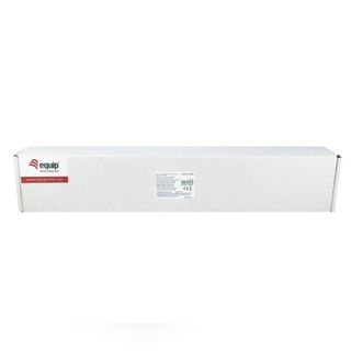 equip - Pannello cablaggio con gestione cavi - nero - 1U - 19" - 24 porte