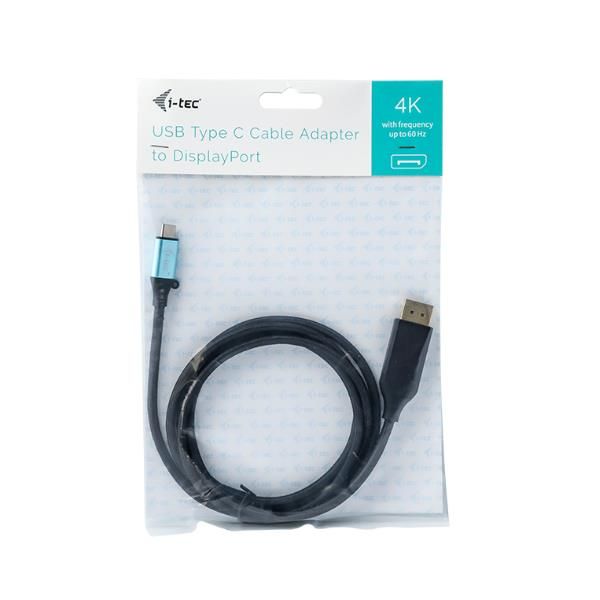 i-Tec - Cavo DisplayPort - USB-C (M) a DisplayPort (M) - Thunderbolt 3 - 2 m - …