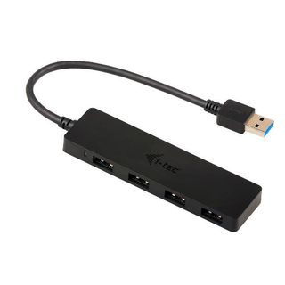 i-Tec USB 3.0 Slim Passive HUB - Hub - 4 x SuperSpeed USB 3.0 - desktop