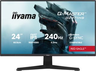 iiyama G-MASTER G2471HS-B1, 60,5 cm (23.8ʺ), 1920 x 1080 Pixel, Full HD, Nero