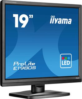 iiyama ProLite E1980S-B1, 48,3 cm (19ʺ), 1280 x 1024 Pixel, VGA, LED, 3 ms, Nero