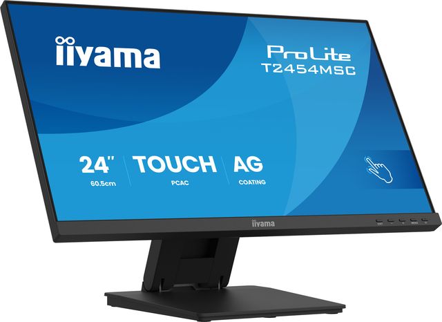 iiyama ProLite T2454MSC-B3AG, 60,5 cm (23.8ʺ), 1920 x 1080 Pixel, Full HD, LED,…