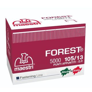 ro-ma FOREST - Punti metallici - 105/13 - 11.2 x 5 mm - pacco da 500