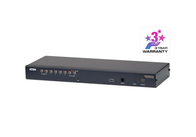 ATEN 8-PORT CAT 5 KVM SWITCH WITH USB