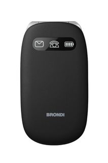 BRONDI CELLULARE AMICO COMFORT NERO RUBBER