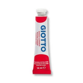 CF6 tub. tempera 12ml rosso carmin