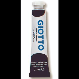 CF6 tub. tempera 21ml nero