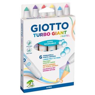 CF6PENNARELLI TURBO GIANT PASTELLO SUPER LAVABILE INCHIOSTRO BASE ACQUA CAPPUCC…