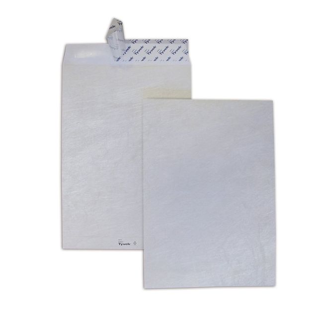 Buste a sacco con strip Tyvek Postyvek 55 g/m² bianco 30,5x40,6 cm conf. 100 pe…