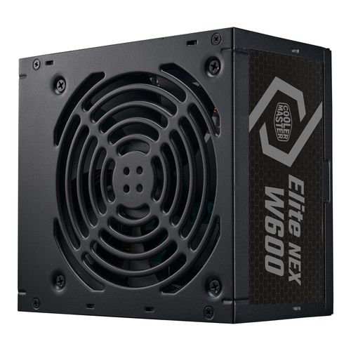COOLER MASTER ELITE NEX WHITE ALIMENTATORE 600 W 80+ 24-pin ATX PFC ATTIVO NERO