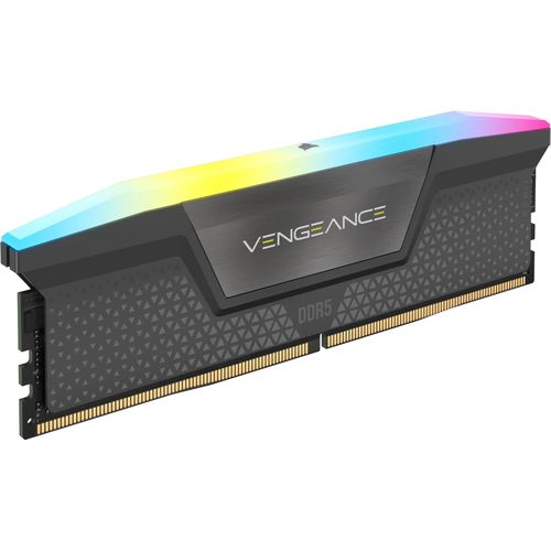 CORSAIR VENGEANCE RGB AMD EXPO XMP 16GB 1 x 16GB DDR5 6000MHz CL36 DIMM GRIGIO