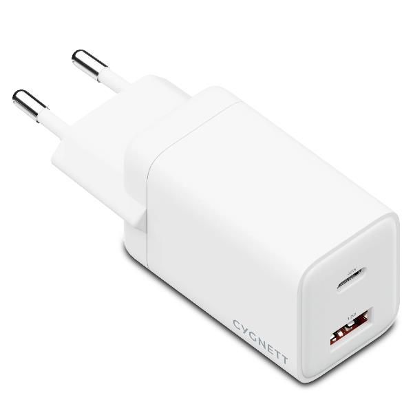 CYGNETT POWERPLUS 35W DUAL PORT WALL CHARGE