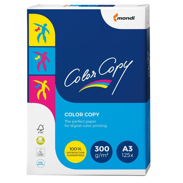 Carta per fotocopie SRA3 Color Copy 300 g/m² 32x45cm risma da 125 ff - 180085050