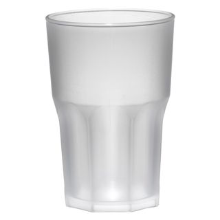 Conf. 5 Bicchieri Granity 400ml in PP satinato Leone
