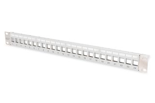 DIGITUS PANNELLO PATCH 19" PER JACK KEYSTONE 1U SCARICO DIGITUS 24 PORTE