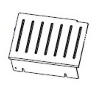 Dattilo scrivania sospeso piano noce canaletto 100x60xH.75 cm gamba sezione qua…