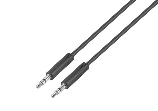 INNO HIT CAVO STEREO JACK 3.5mm MASCHIO-MASCHIO 2 MT NERO