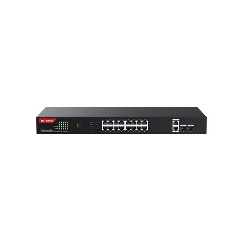 IP-COM G1120P-16-250W SWITCH 18 PORTE GIGABIT Base-T + 2 PORTE Base-X SFP CLOUD…
