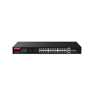 IP-COM G1128P-24-410W SWITCH NON GESTITO 26 PORTE GIGABIT Base-T + 2 PORTE Base…