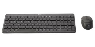ITEK DEC WS01 TASTIERA WIRELESS FULL SIZE 106 TASTI QWERTY + MOUSE 2.4GHz + BLU…