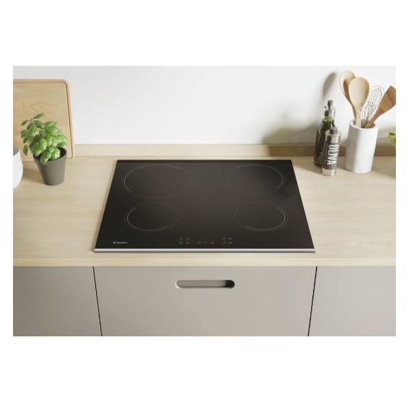 Candy CH64XB - Piano cottura in vetroceramica - 4 piastre - Nicchia - larghezza…