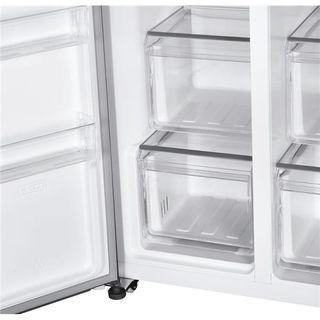 Candy CHSBSO-6174XWD, Libera installazione, Porta americana, Acciaio inox, Touc…
