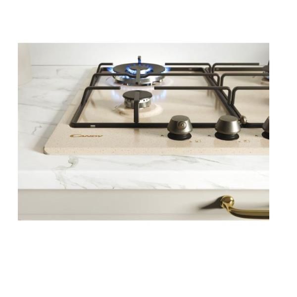 Candy Classic CHW6BRAV4WGT - Piano cottura a gas - 4 piastre - Nicchia - larghe…