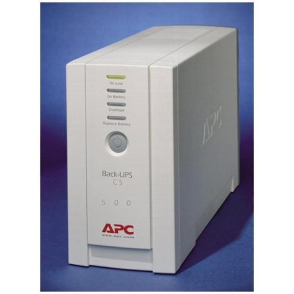 APC Back-UPS CS 500 - UPS - 230 V c.a. V - 300 Watt - 500 VA - RS-232, USB - co…