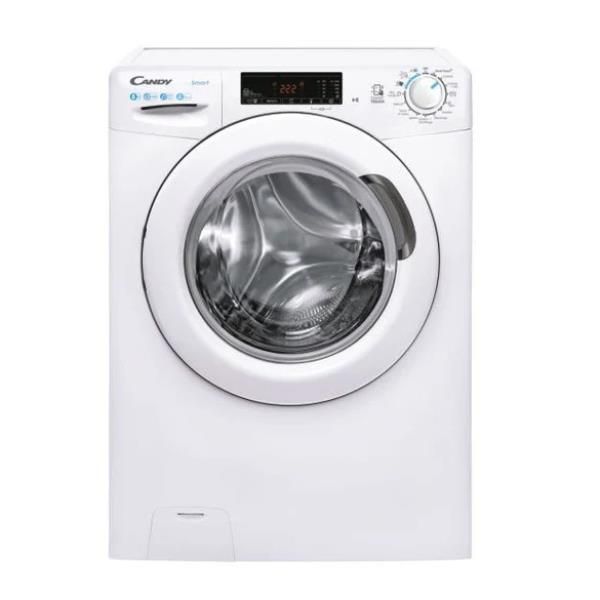 Candy Smart , Lavatrice Carica Frontale 8 KG, Classe B, 1200 giri, Bianco, Vapo…