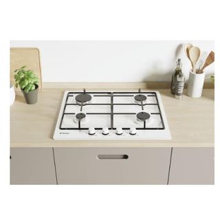 Candy Timeless CHW6BRWW - Piano cottura a gas - 4 piastre - Nicchia - larghezza…