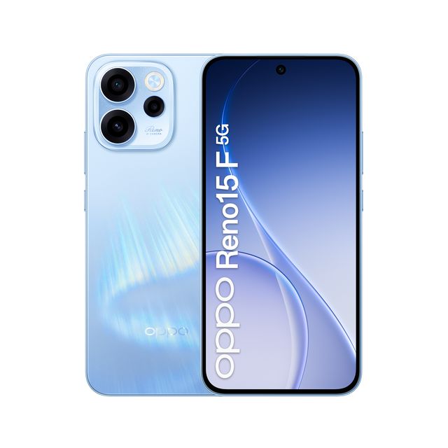 OPPO Reno 15F 8+256GB 6.57"5G Aurora Blue ITA