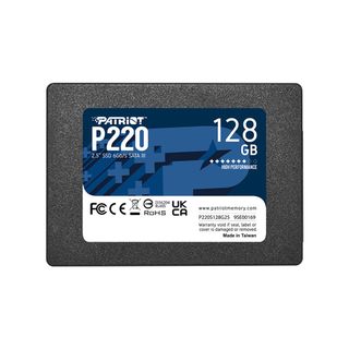PATRIOT P220 SSD 128GB 2.5" SATA III READ:550MB/WRITE:480 MB/s