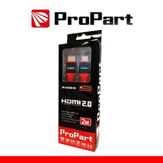 PROPART Cavo HDMI 2.0 HighSpeed 4K 3D con Ether.3m SP-SP Ner BLISTER