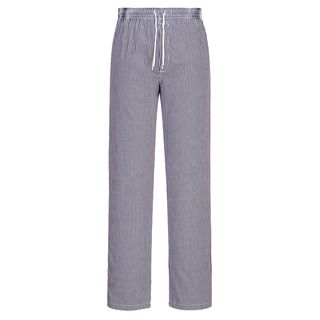 Pantaloni da cuoco Bromley tg XL quadretti neri Portwest