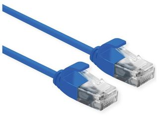 ROLINE CAVO DI RETE UTP DATA CENTER PATCH CORD CAT.6A (CLASSE EA) LSOH SLIM 1.5…
