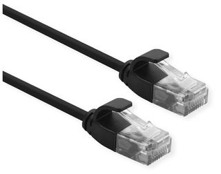 ROLINE CAVO UTP DATA CENTER PATCHCORD CAT.6A CLASS EA LSOH SLIM NERO 5M