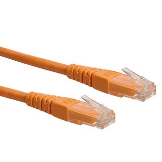 ROLINE CAVO UTP PATCHCORD CAT.6/CLASS E, ARANCIO, 1M