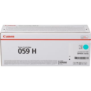Canon 059 H - Alta capienza - ciano - originale - cartuccia toner - per i-SENSY…