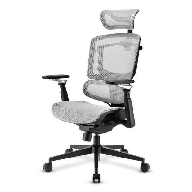 SHARKOON SEDIA OFFICE FABRIC SEAT MESH 4D ARMREST 5 HEIGHTS ADJUSTABLE MAX WEIG…