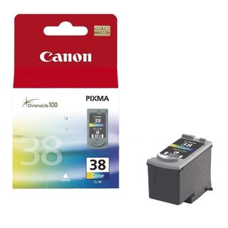 Canon CL-38 - 9 ml - colore (ciano, magenta, giallo) - originale - cartuccia d'…
