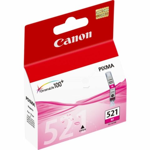 Canon CLI-521M - 9 ml - magenta - originale - serbatoio inchiostro - per PIXMA …