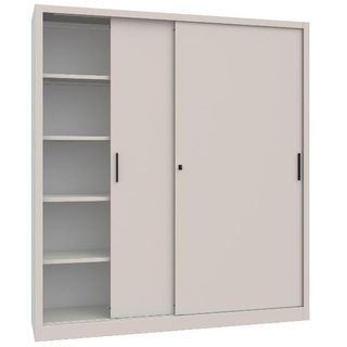 Scrivania manageriale con mobile di servizio nero ven.frassino 195x170xH76,2 cm…